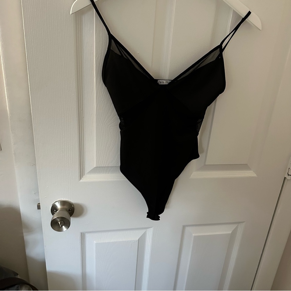 Black Zara Bodysuit